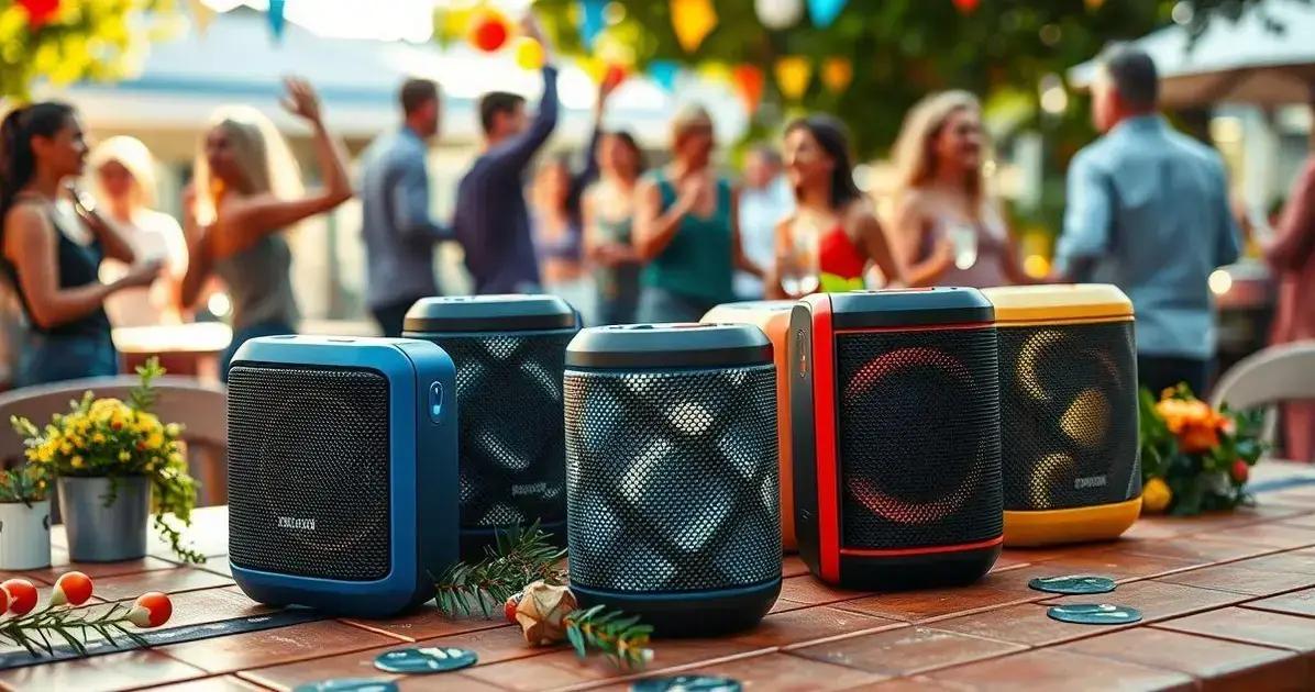 As Melhores Caixas de Som Bluetooth Para Levar a Festa