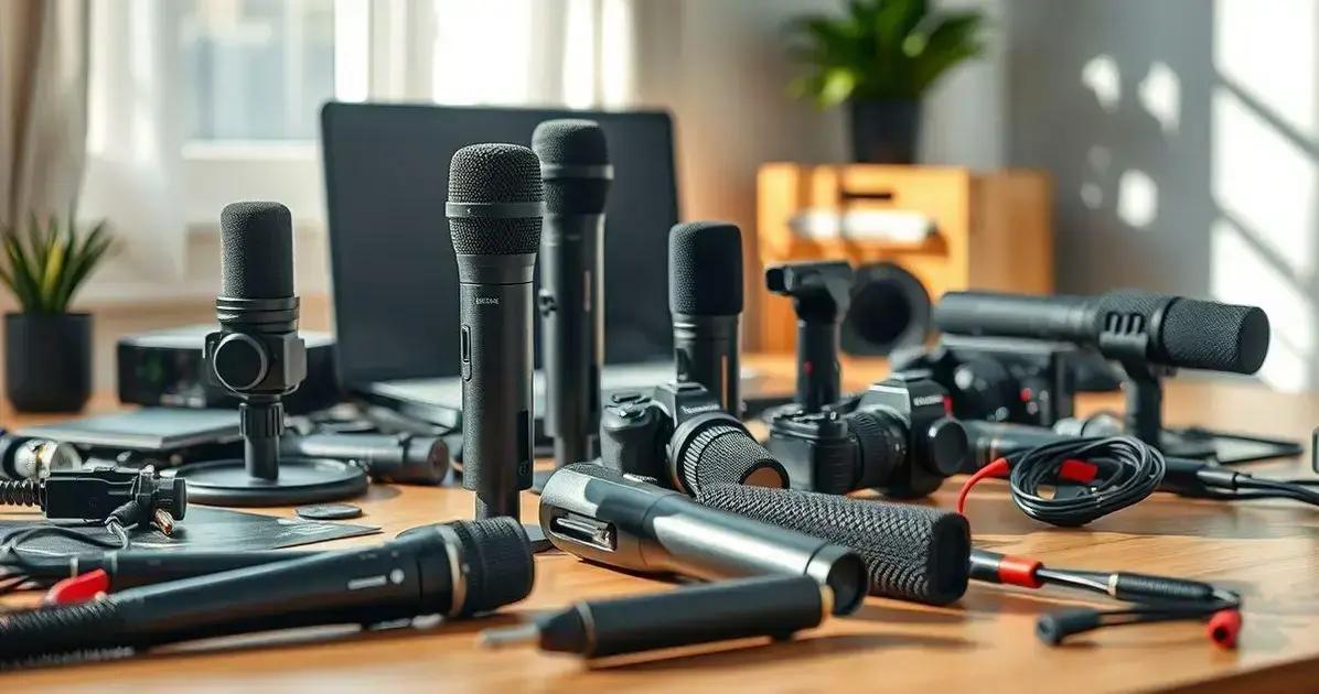 Como Escolher um Bom Microfone Para Gravar Vídeos e Lives